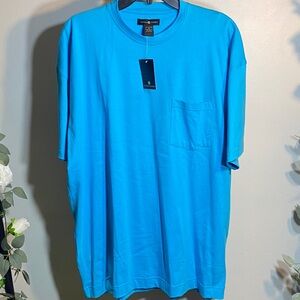 Roundtree & Yorke Vibrant Blue Men's Short Sleeve Tee